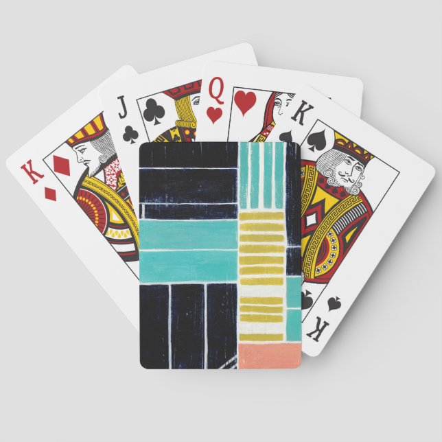 Jeu De Cartes Geometric Blocks (dos)