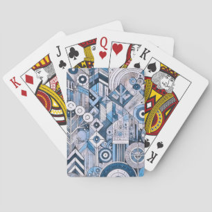 Jeu De Cartes Géométrique moderne