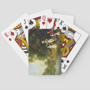 Jeu De Cartes George et Mary Browne avec leurs cinq enfants plus