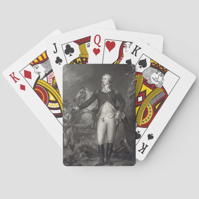 Jeu De Cartes George Washington (dos)