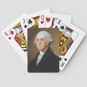 Jeu De Cartes George Washington, vers 1821 (huile sur toile)