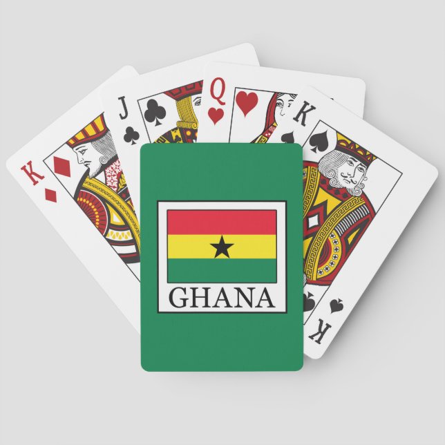 Jeu De Cartes Ghana (dos)