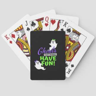 Jeu De Cartes Ghouls veut juste s'amuser drôle automne