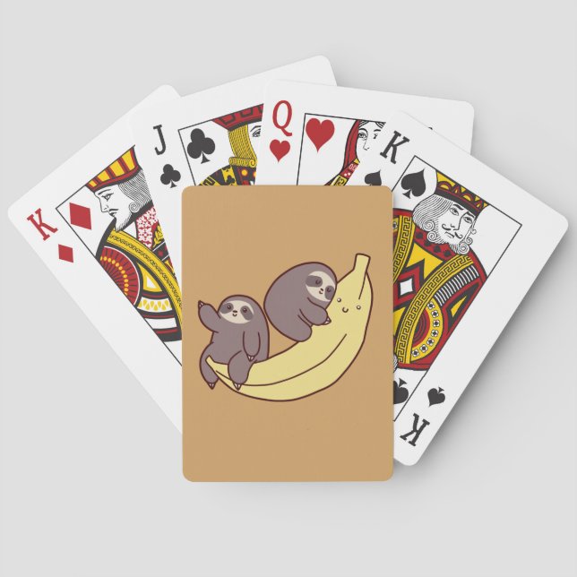 Jeu De Cartes Giant Banana Sloths (dos)