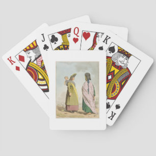 Jeu De Cartes Gipsies, plate 25 from Volume I of 'The Manners, C