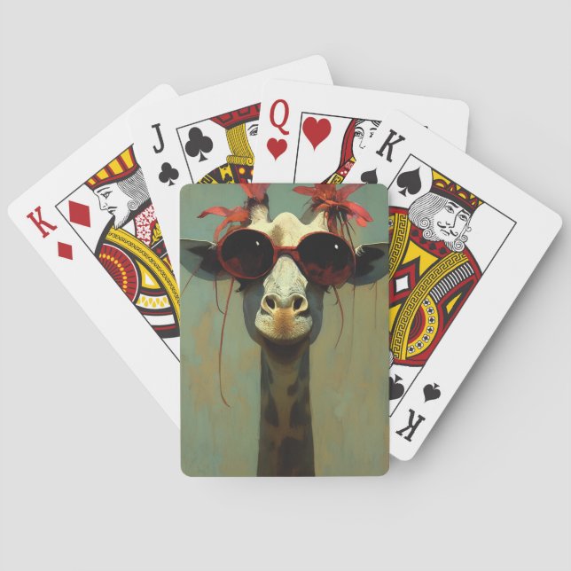 Jeu De Cartes Girafe (dos)
