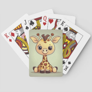 Jeu De Cartes Girafe adorable