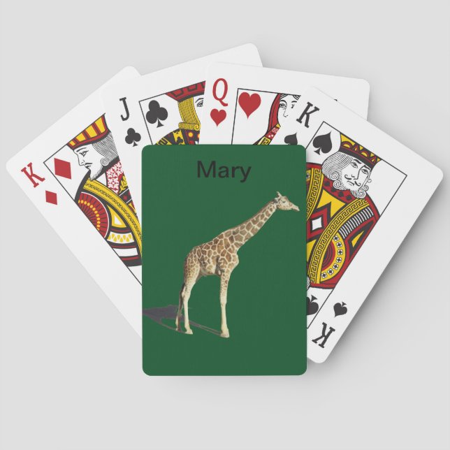 Jeu De Cartes Giraffe (dos)