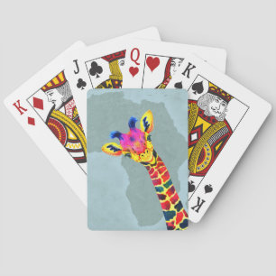 Jeu De Cartes Giraffe Lover Baby Giraffe Peekaboo