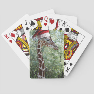 Jeu De Cartes Giraffes de Noël