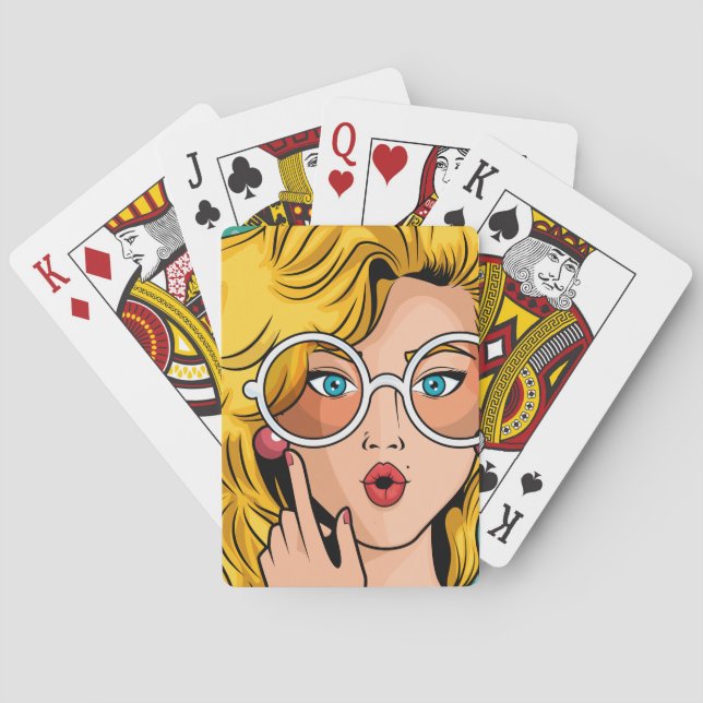 Jeu De Cartes Girl #1 (dos)