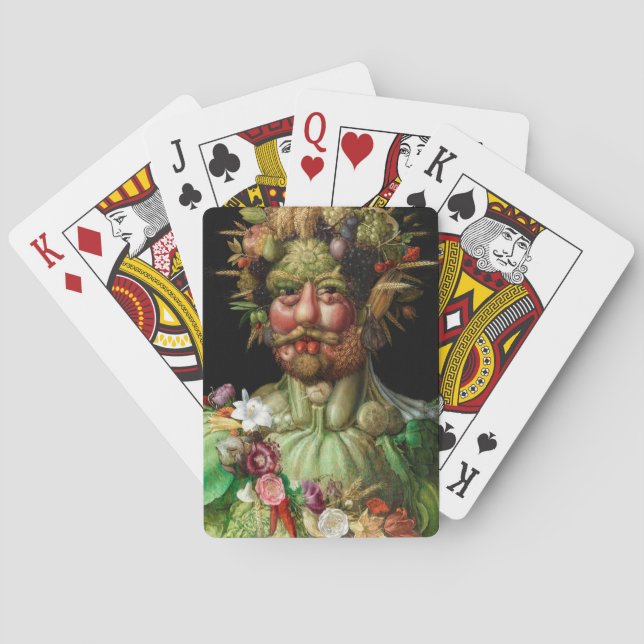 Jeu De Cartes Giuseppe Arcimboldo - Vertumnus (dos)