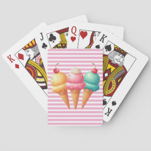 Jeu De Cartes Glace colorée