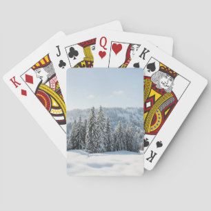 Jeu De Cartes Glace et neige   Allgäu Bavaria Allemagne