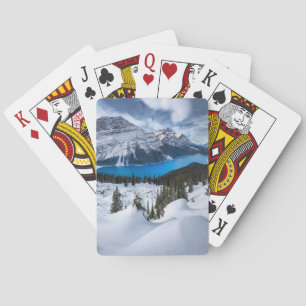 Jeu De Cartes Glace et neige   Lac Peyto, Rocheuses canadiennes