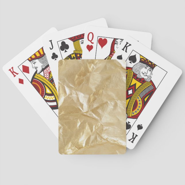 Jeu De Cartes Glam Gold   (dos)