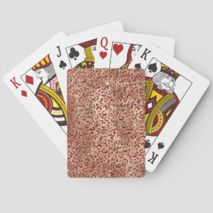 Jeu De Cartes Glam Sparkle Parties scintillant rouge Empreinte d