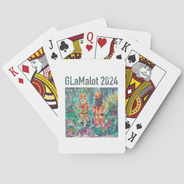 Jeu De Cartes GLaMalot Cartes de lecture (dos)
