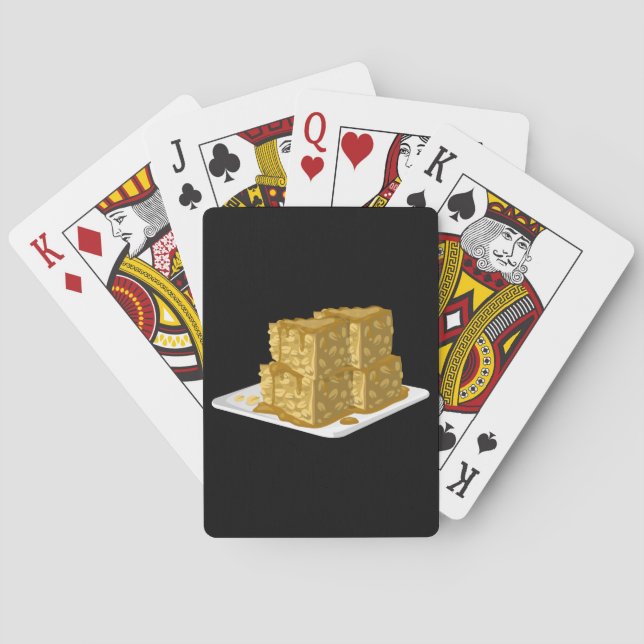 Jeu De Cartes Glitch Food avoine gâteau (dos)