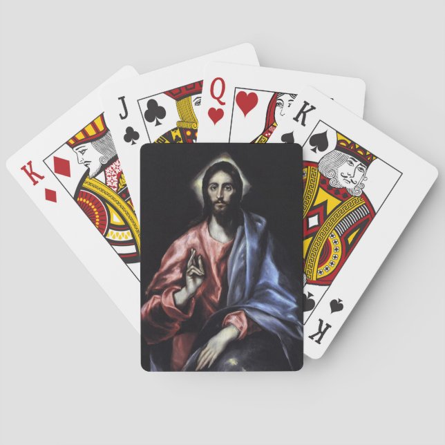 JEU DE CARTES GLOIRE DE JÉSUS CHRIST (dos)