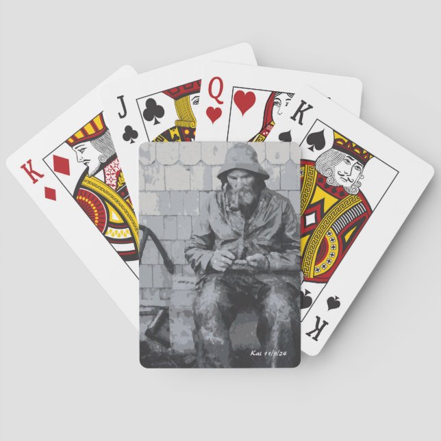 Jeu De Cartes Gloucester Fisherman Met Ses Nets (dos)