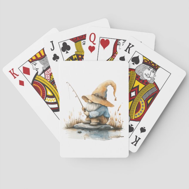Jeu De Cartes Gnome Pêche Places (dos)
