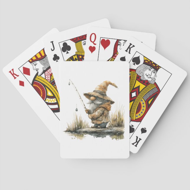 Jeu De Cartes Gnome Pêche Places (dos)