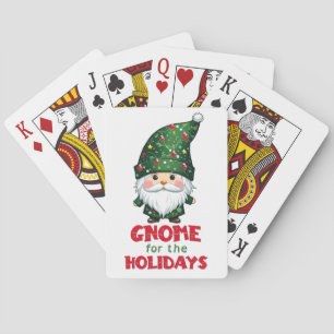 Jeu De Cartes Gnome Pour Les Vacances Drôle & Adorable Noël