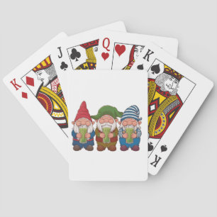 Jeu De Cartes Gnomes drôles tenant une boisson Matcha Magique 