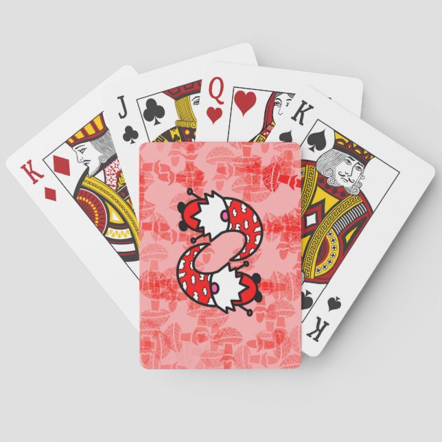 Jeu De Cartes Gnomes rouges (dos)