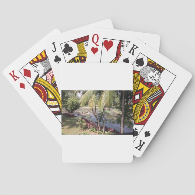 Jeu De Cartes Goa India Garden (dos)