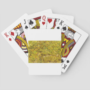 Jeu De Cartes Gogh Fleurs Jaunes Mariage Fantaisiste Personnalis