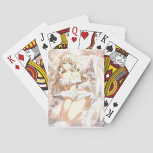 Jeu De Cartes Gold Anime Angel Jouer des cartes