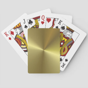 Jeu De Cartes Gold Look Elegant Moderne Glamour Modèle