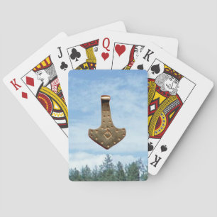 Jeu De Cartes Gold Thor Marteau arbres Poker jouer aux cartes
