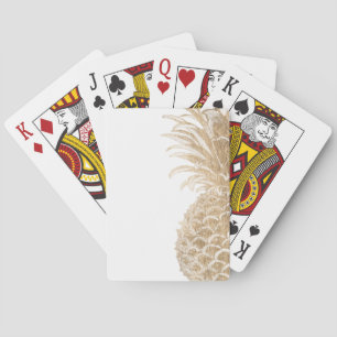 Jeu De Cartes Gold Tropical Pinneapple