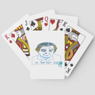 Jeu De Cartes Golda Meir Annuaire Art Jouer Cartes