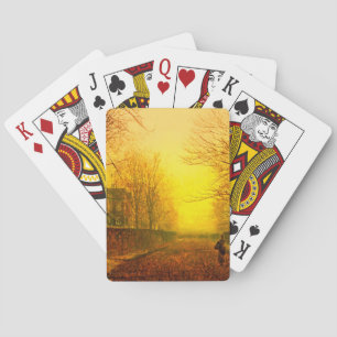 Jeu De Cartes Golden Autumn John Atkinson Grimshaw