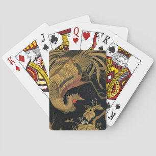 Jeu De Cartes Golden Bird Classic japonais Antique