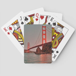 Jeu De Cartes Golden gate bridge chez Sun vers le bas