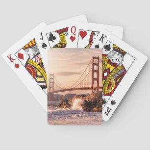 Jeu De Cartes Golden gate bridge de plage de Baker