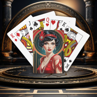 Jeu De Cartes Golden Gatsby Glamour