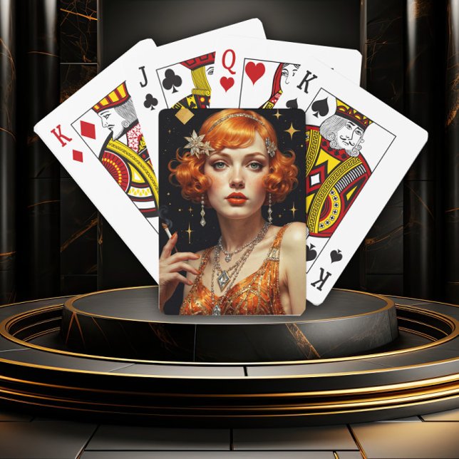 Jeu De Cartes Golden Gatsby Glamour (Créateur téléchargé)