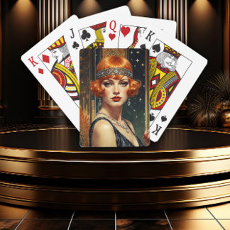 Jeu De Cartes Golden Gatsby Glamour