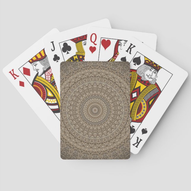 Jeu De Cartes Golden Mandala (dos)