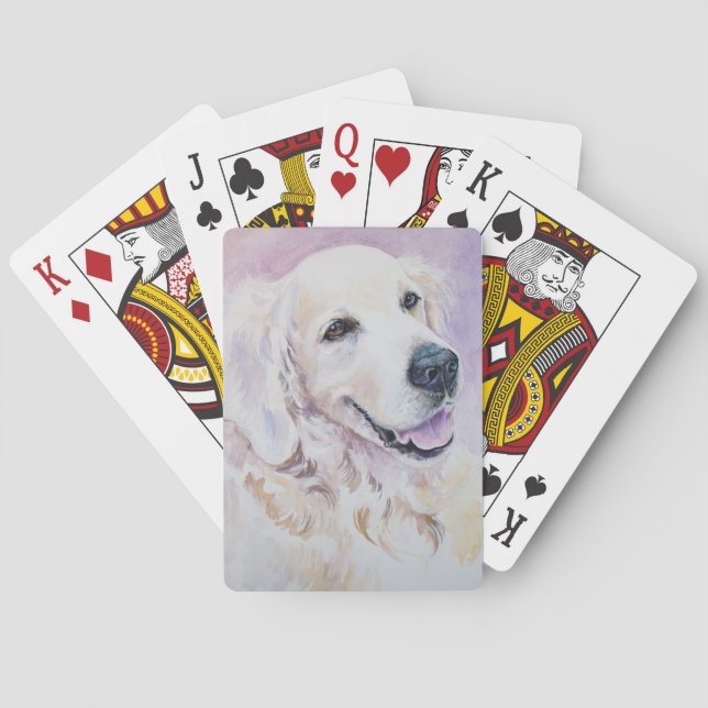 Jeu De Cartes Golden retriever (dos)