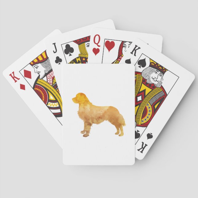Jeu De Cartes Golden Retriever (dos)