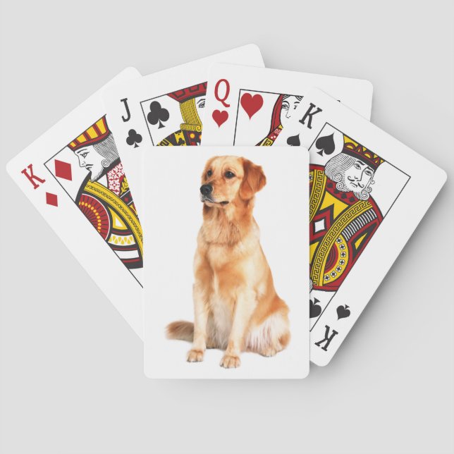 Jeu De Cartes Golden Retriever Jouer des cartes (dos)