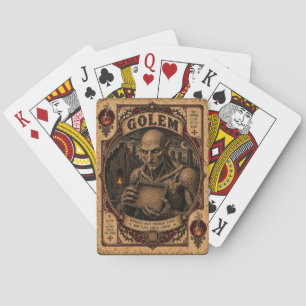 Jeu De Cartes Golem, Monstres de Cirque Vintage