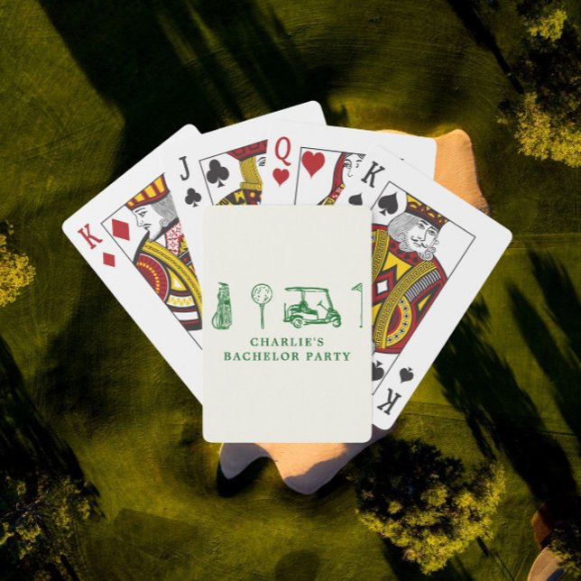Jeu De Cartes Golf Bachelor Party (Créateur téléchargé)